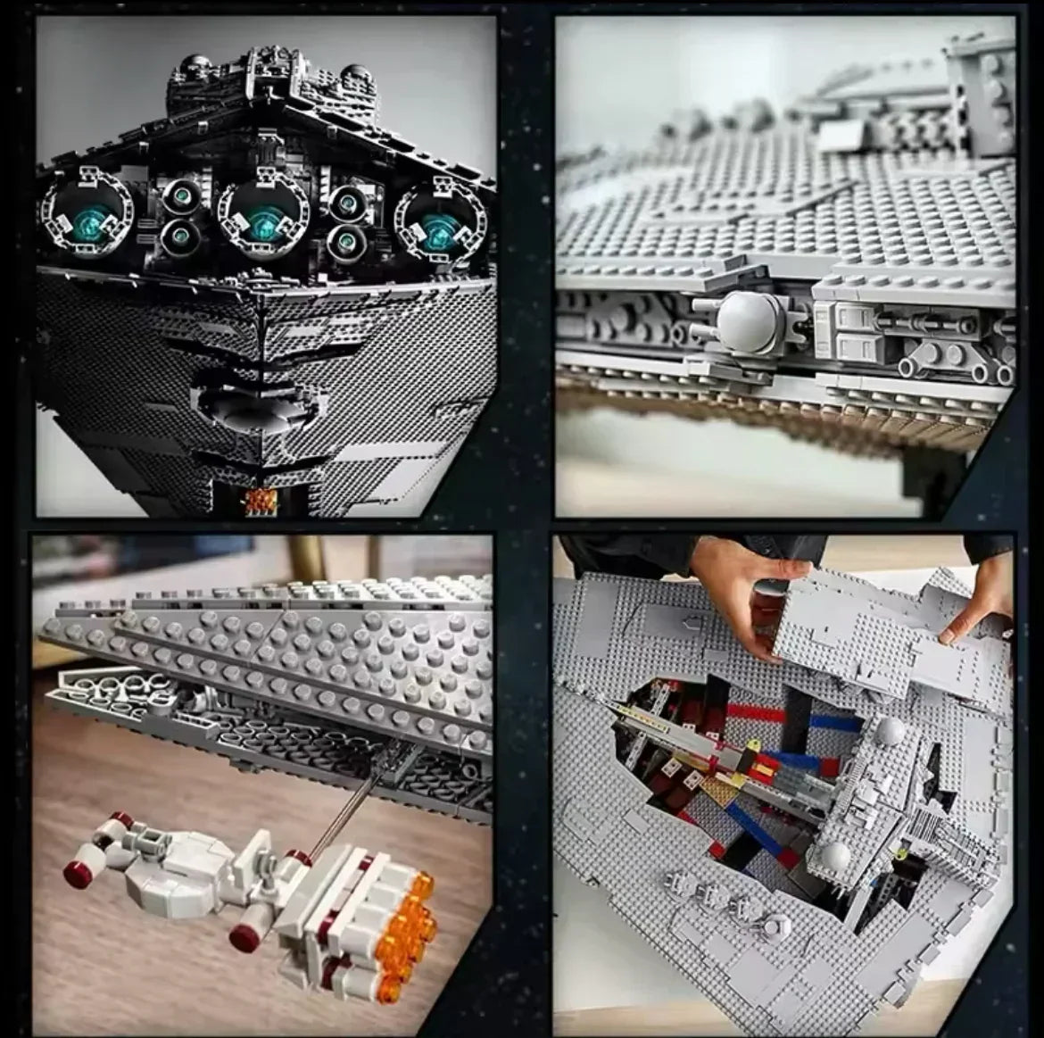 Imperial Destroyer UCS - 75252 🔥 Saldi di Liquidazione di 3 giorni 🇺🇸 Spedito dal magazzino U.S. 📦 Disponibilità Limitata ⏳ Termina presto