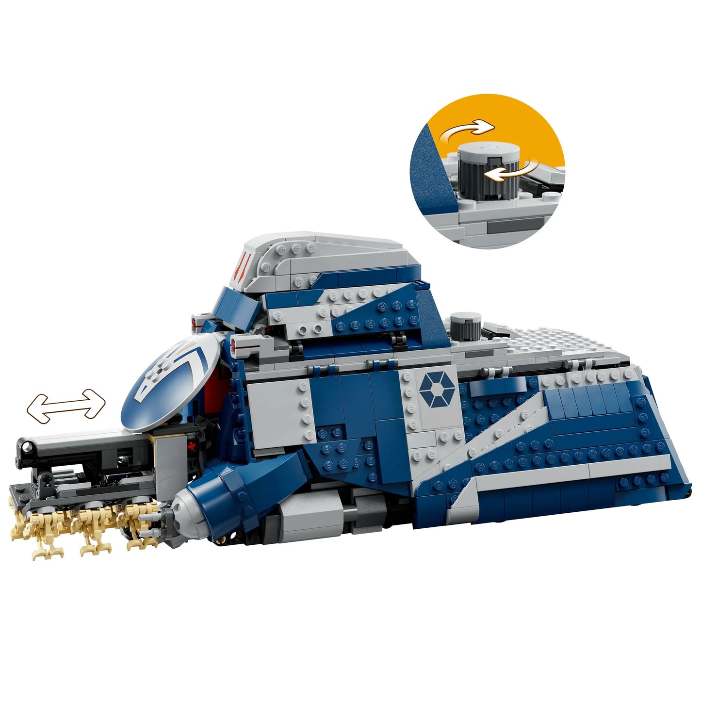 Battaglia di Felucia Carro armato separatista - 75435
