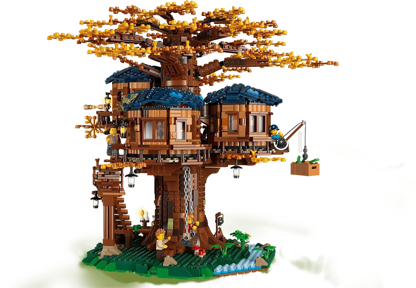 Set da costruzione Casa sull'albero - 21318