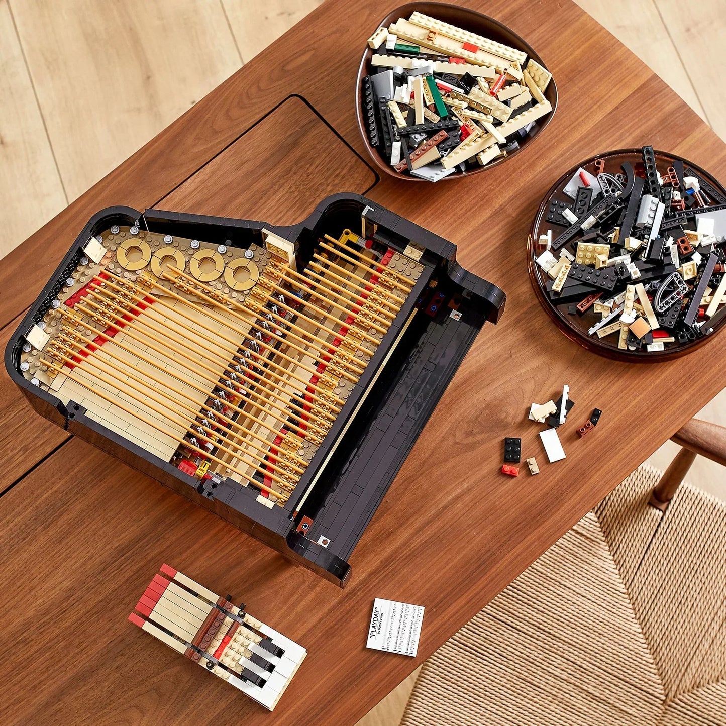 Set da costruzione per pianoforte a coda - 21323