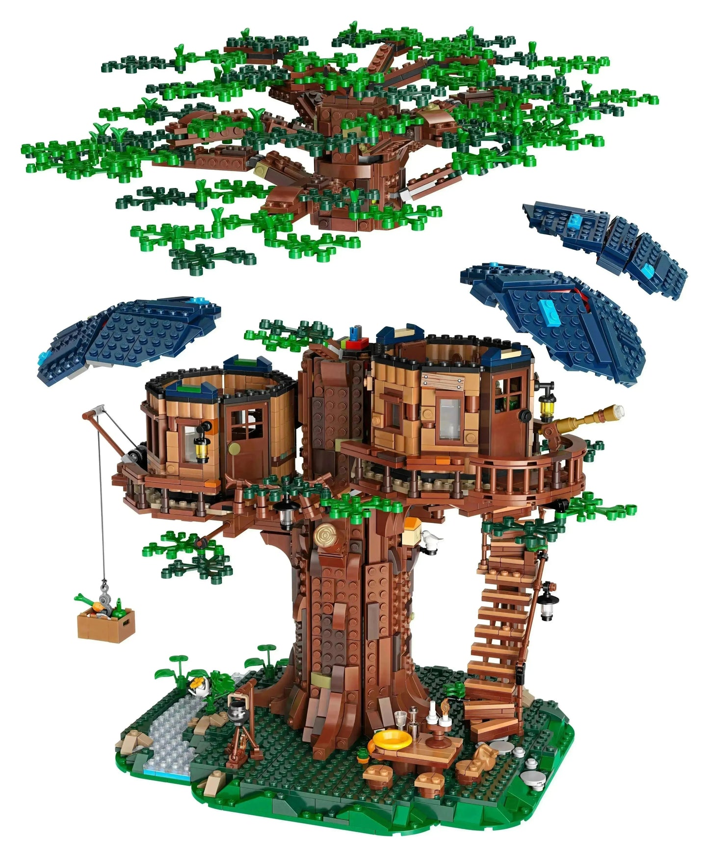 Set da costruzione Casa sull'albero - 21318