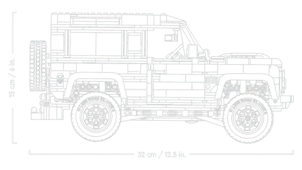 Classic Defender 90 Fuoristrada - 10317
