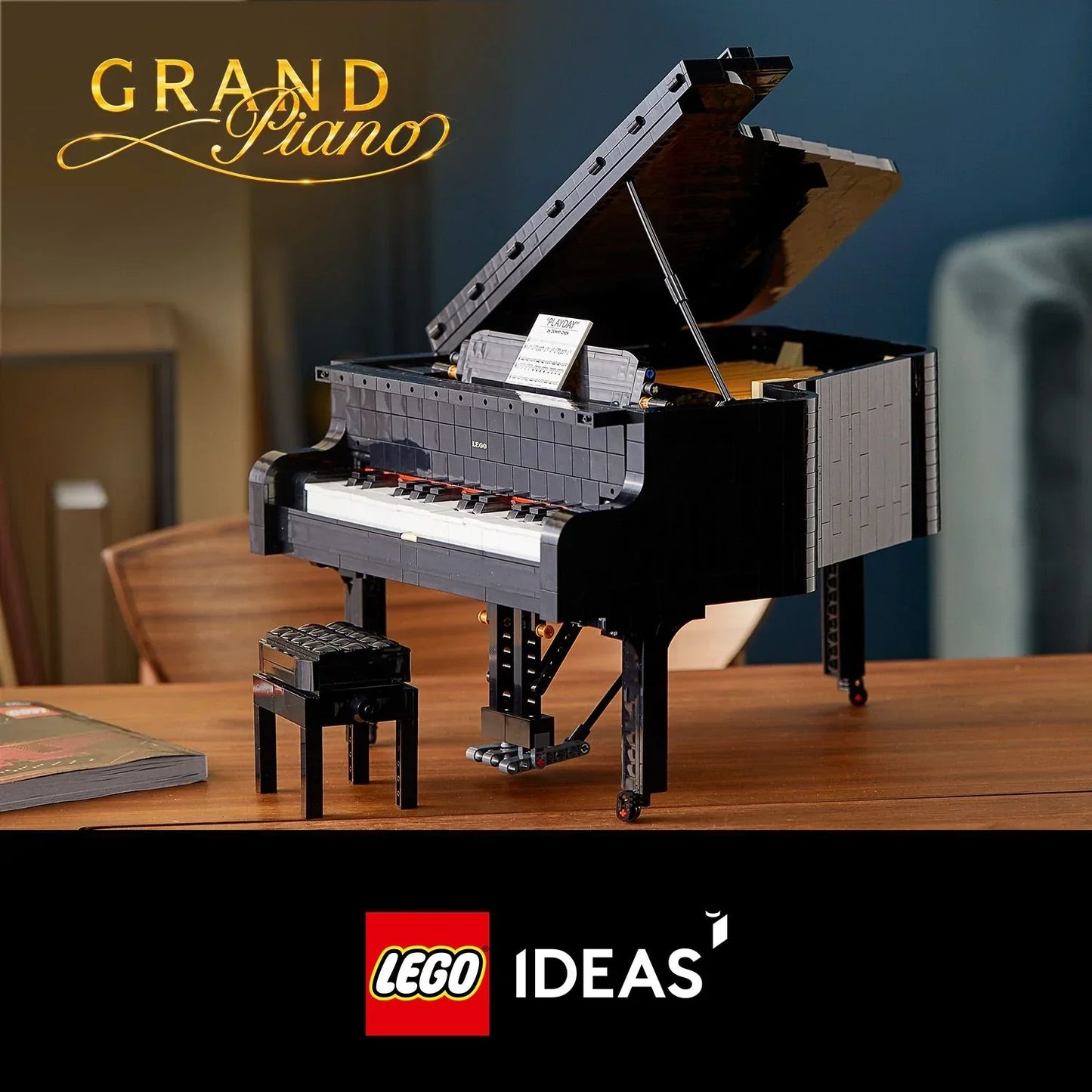 Set da costruzione per pianoforte a coda - 21323