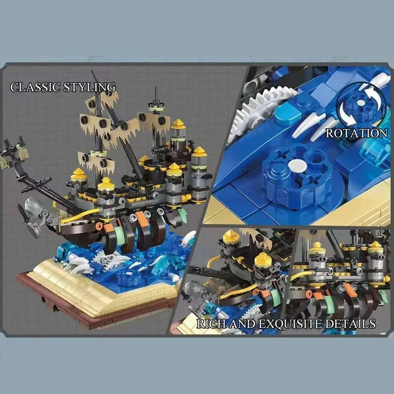 [Offerta] MJI 13046 Pirati La nave Mary Progettazione libro Film e giochi