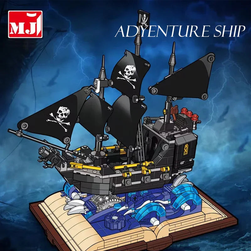 [Vendita] MJI 13019 Pirati Nave Avventura Design Libro Film e Giochi