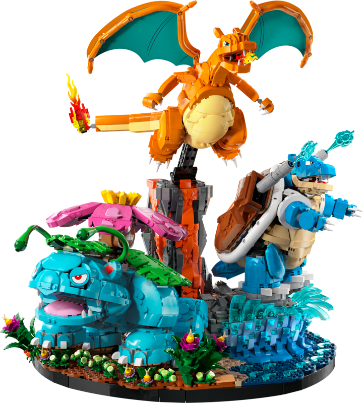 Venusaur, Charizard e Blastoise - Magazzino UE