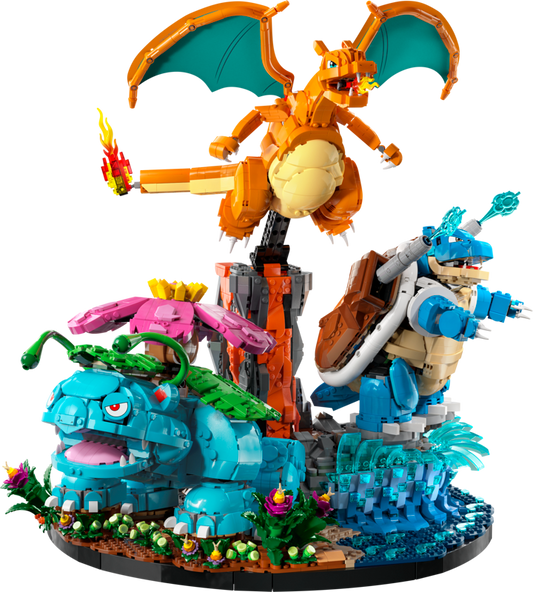 Venusaur, Charizard e Blastoise - Magazzino UE