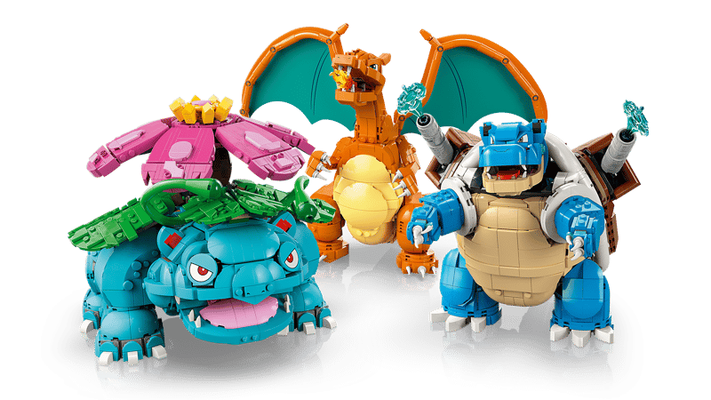 Venusaur, Charizard e Blastoise - Magazzino UE