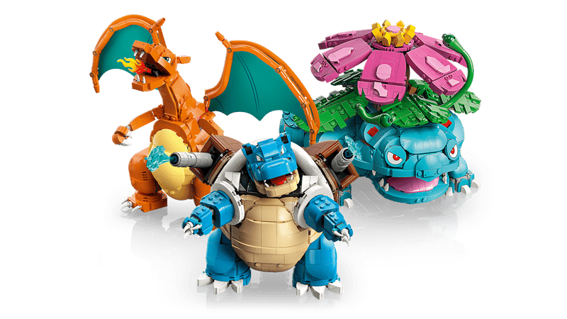 Venusaur, Charizard e Blastoise - Magazzino UE