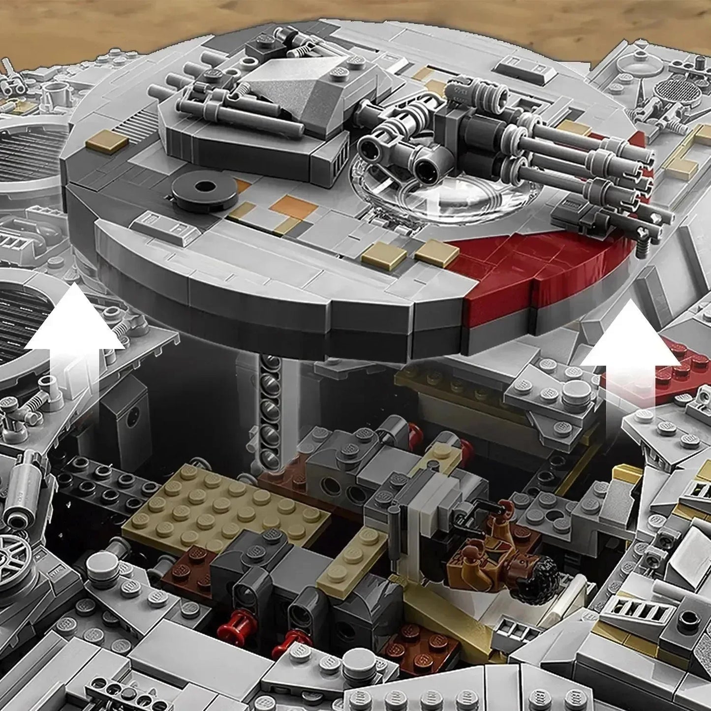 Smuggler's Falcon Ship UCS - 75192 🔥 Saldi di Liquidazione di 3 giorni 🇺🇸 Spedito dal magazzino USA 📦 Scorte Limitate ⏳ Termina Presto