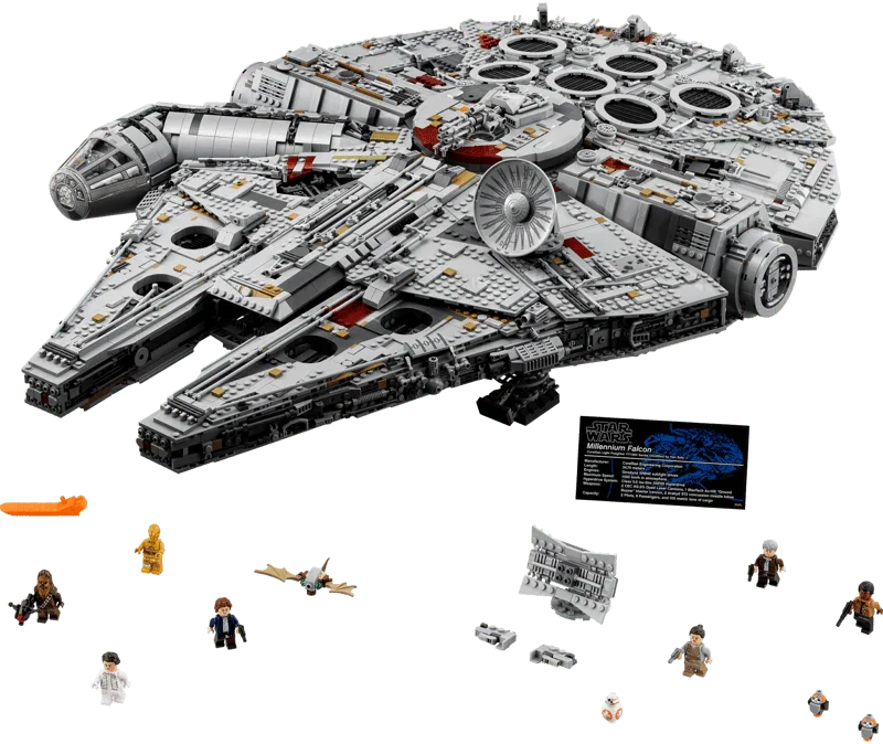 Smuggler's Falcon Ship UCS - 75192 🔥 Saldi di Liquidazione di 3 giorni 🇺🇸 Spedito dal magazzino USA 📦 Scorte Limitate ⏳ Termina Presto