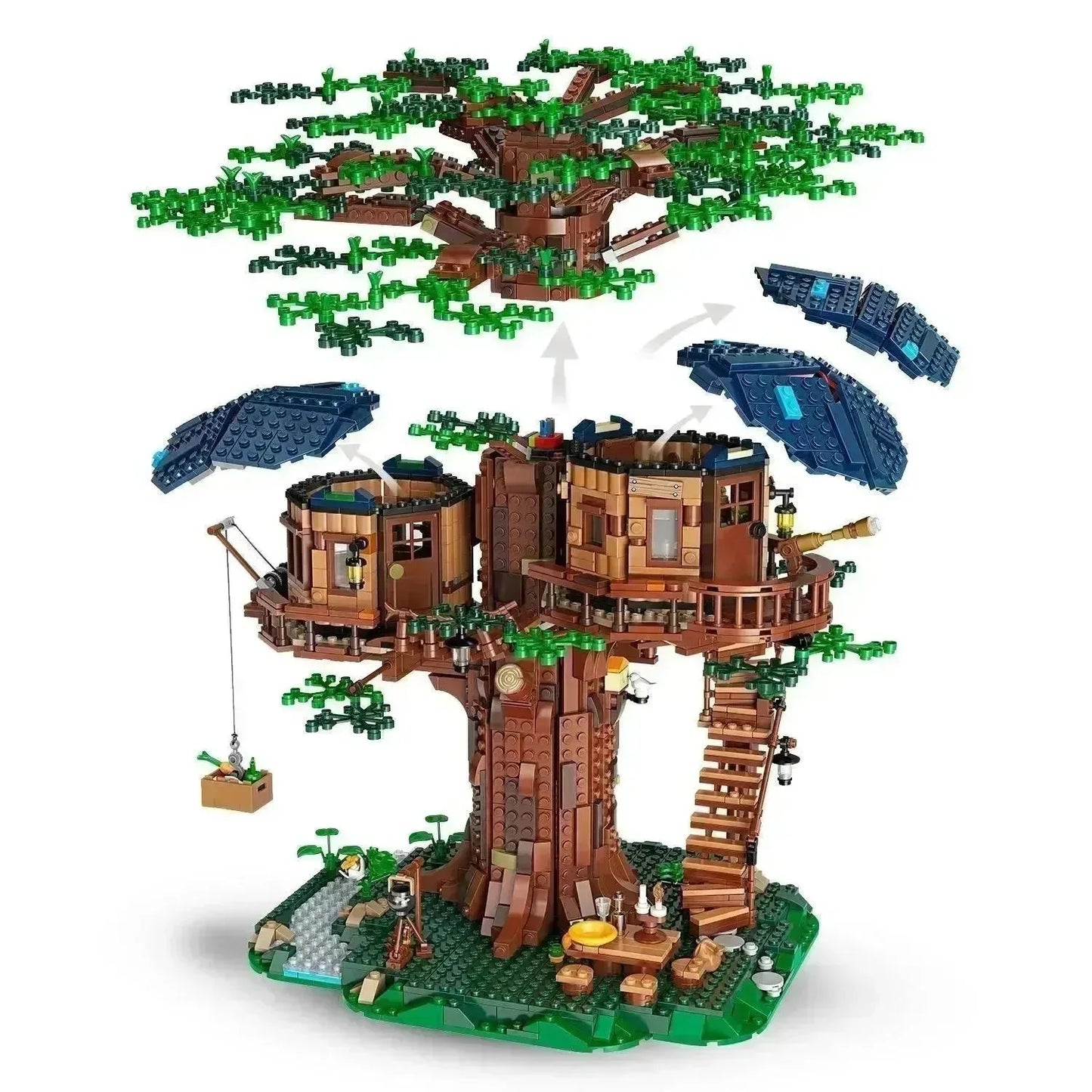 Set da costruzione Casa sull'albero - 21318