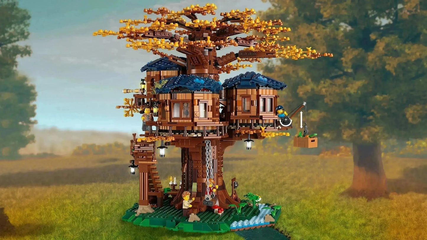 Set da costruzione Casa sull'albero - 21318