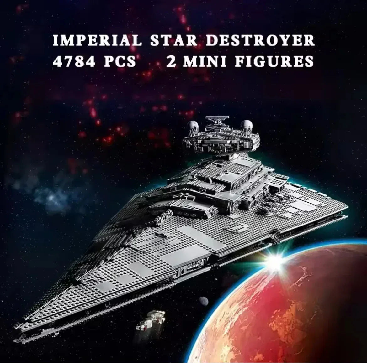 Imperial Destroyer UCS - 75252 🔥 Saldi di Liquidazione di 3 giorni 🇺🇸 Spedito dal magazzino U.S. 📦 Disponibilità Limitata ⏳ Termina presto