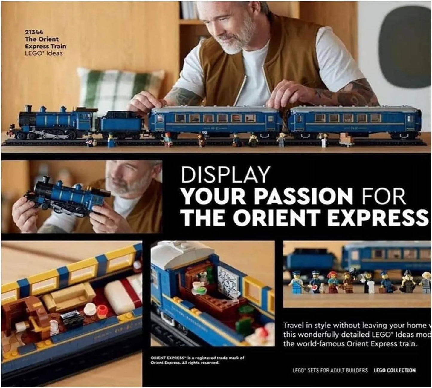 Treno espresso classico europeo - 21344