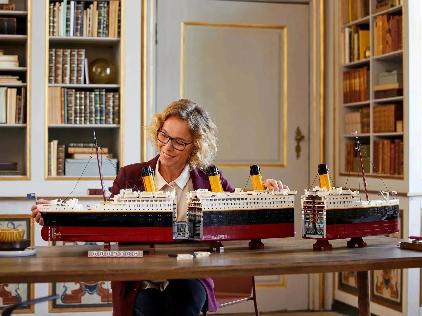 RMS Titanic Ocean Liner - 10294 🔥 Saldi di Sgombero di 3 Giorni 🇺🇸 Spedito dal magazzino negli Stati Uniti 📦 Scorte Limitate ⏳ Termina Presto