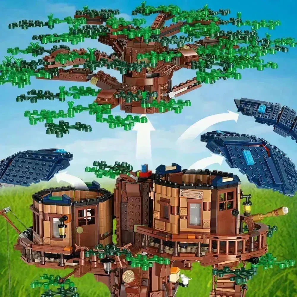Set da costruzione Casa sull'albero - 21318